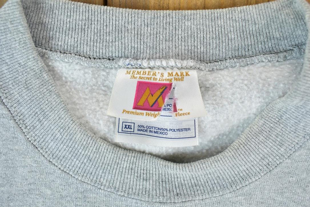 Vintage 1990s USA American Flag Crewneck Sweatshirt