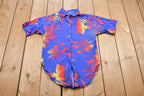 Vintage 1980s Hawaiian Button Up Shirt