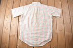 Vintage 1980s McCaffreys Plaid Button Up Shirt