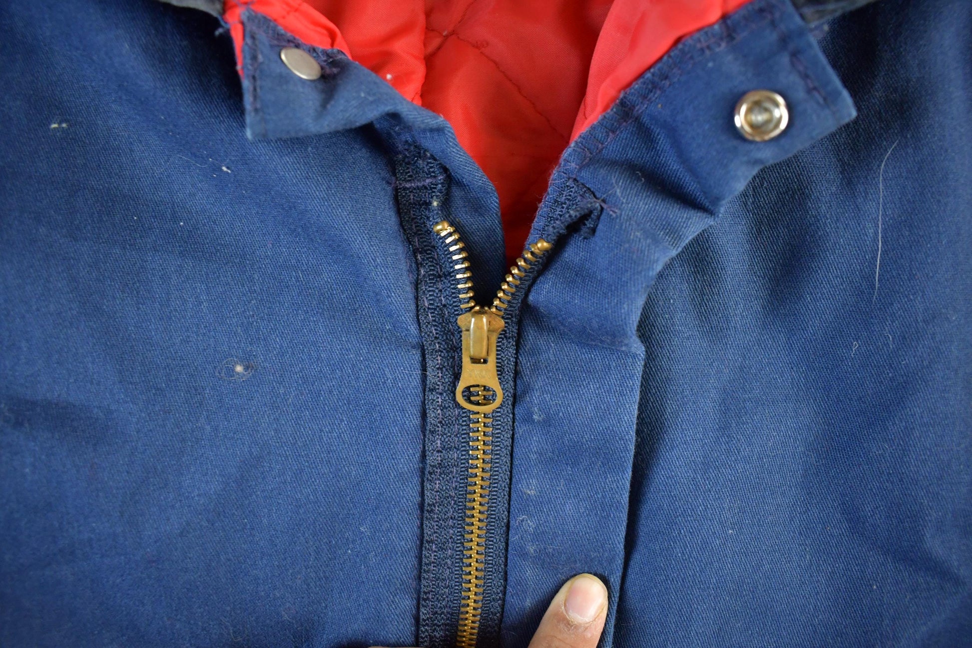 Vintage 1980s Walls Blizzard Pruf Insulated Jumpsuit Men's Large Tall