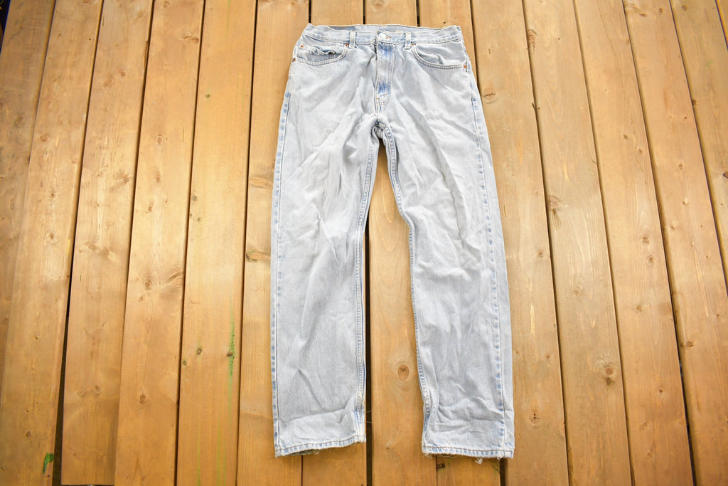 Vintage 1990s Levi's 505 Red Tab Jeans Size 31 x 30