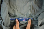 Vintage 1990s Polo Sport Ralph Lauren Hooded Windbreaker Men's Large