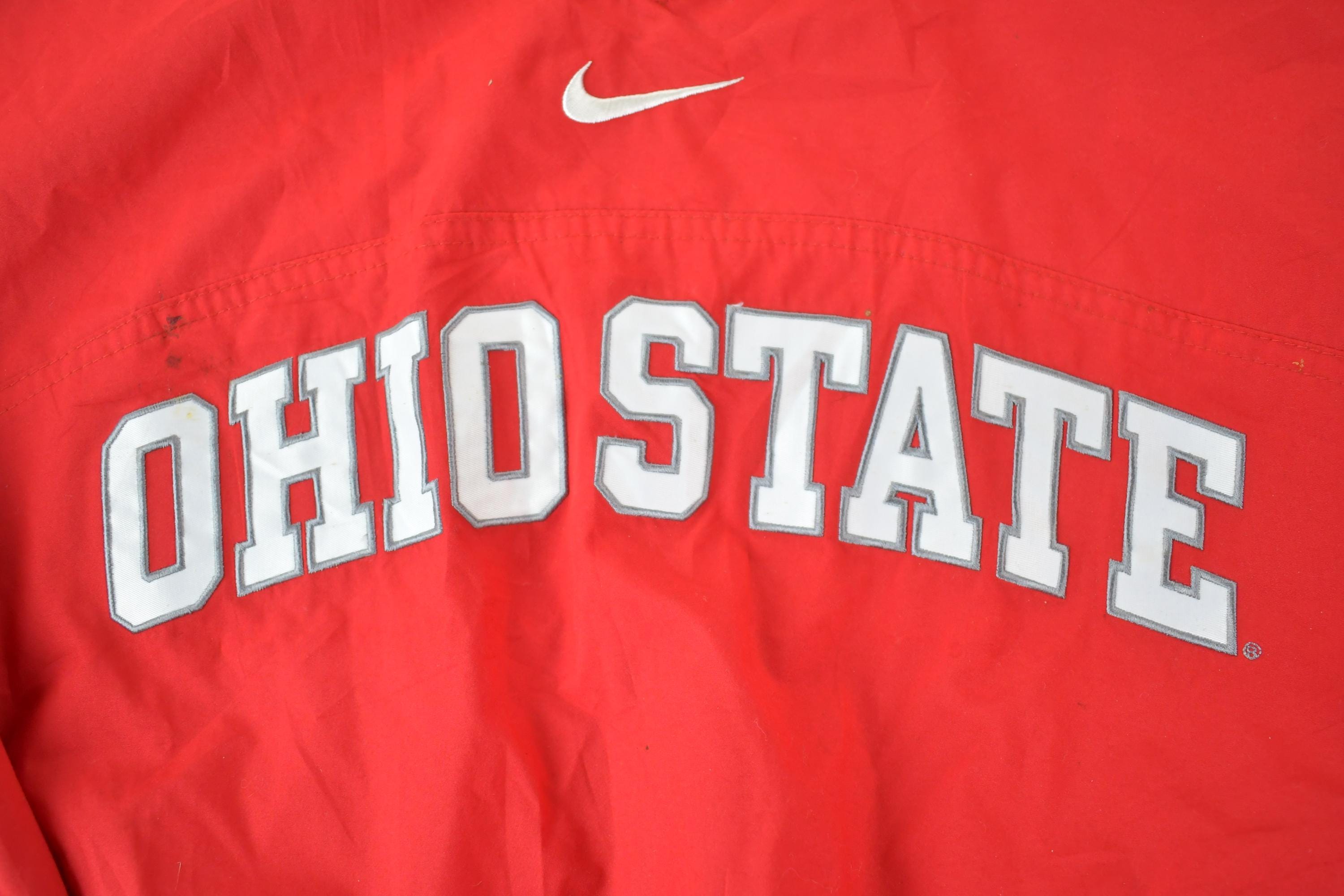 Vintage Y2K Nike Ohio State University Mini Swoosh Collegiate Crewneck