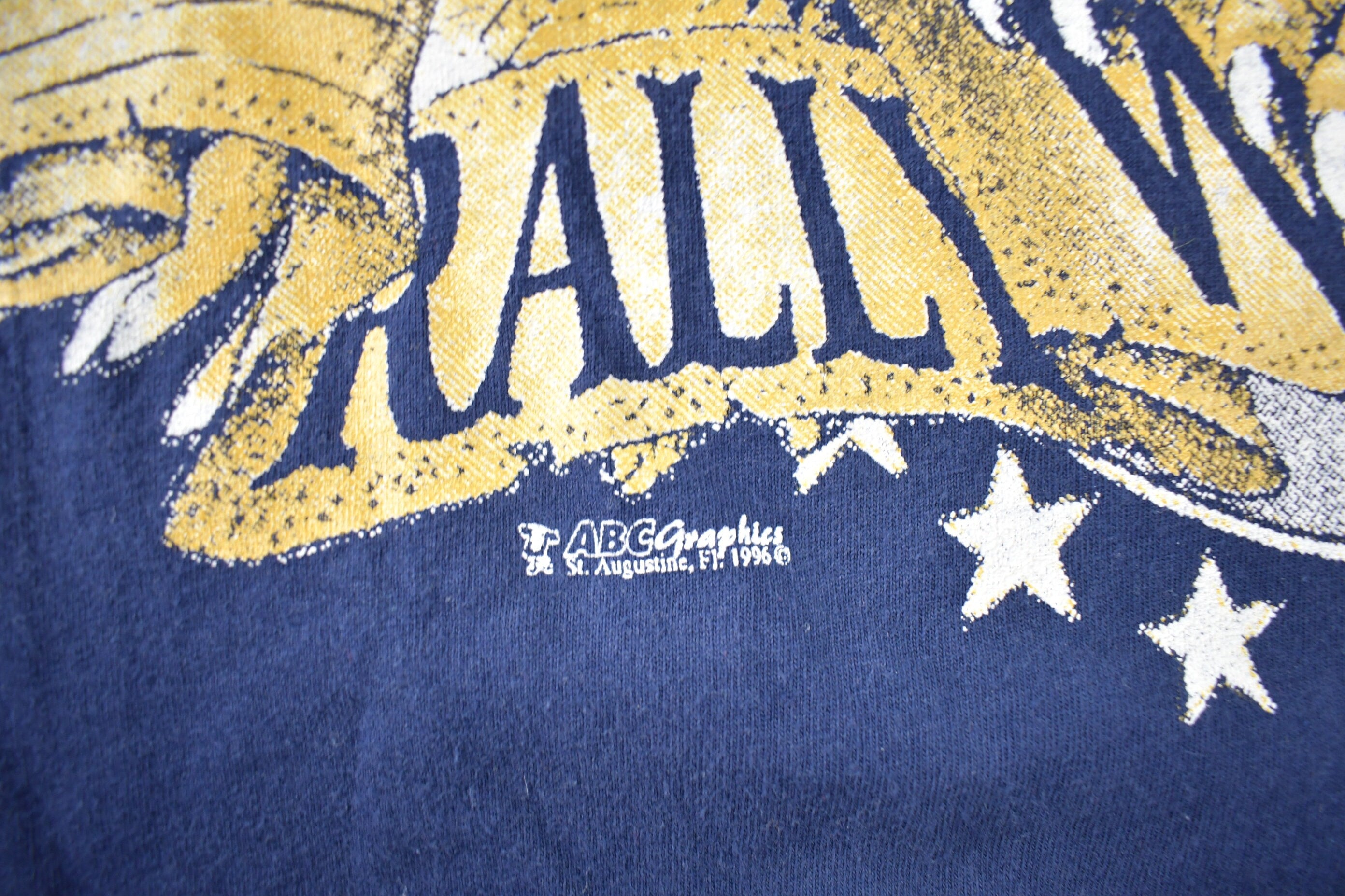 Vintage 1996 Rally Week Sturgis South Dakota Souvenir T Shirt Made In USA Size XL