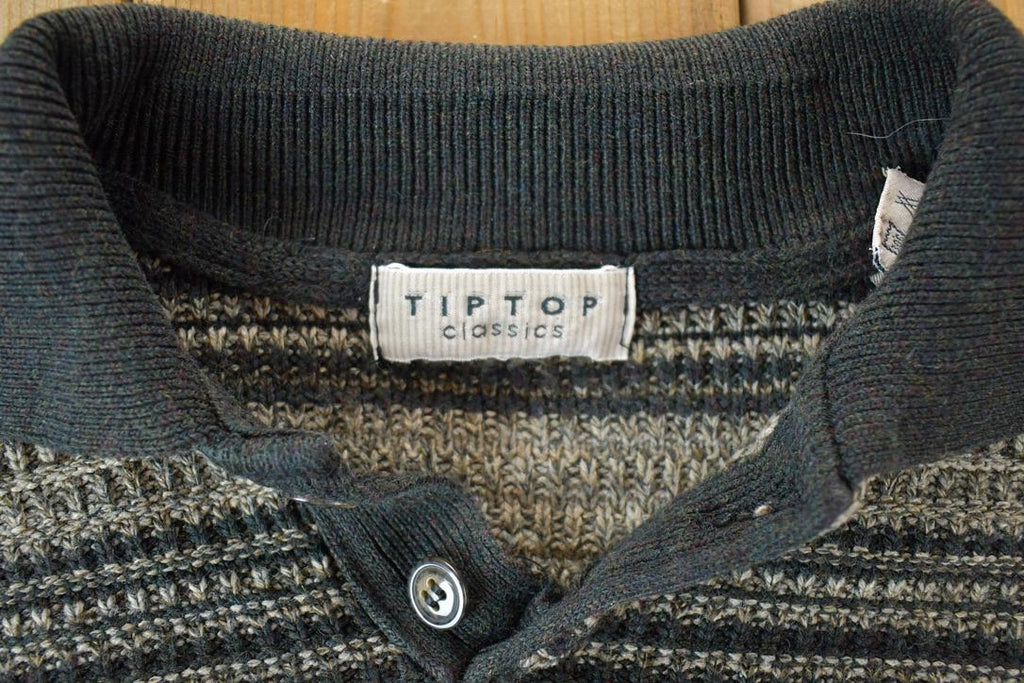 Vintage 1990s Tip Top Classics Collared Knit Sweater