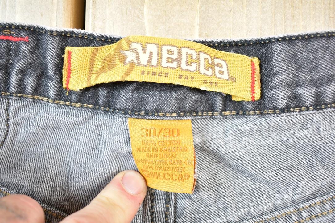 Vintage 1990s Mecca Hip Hop Denim Jeans Size 30 x 30