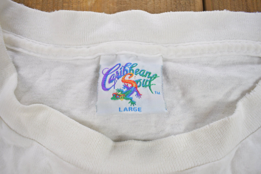 Vintage 1991 Caribbean Soul Travel Graphic T Shirt