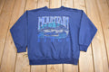 Vintage 1990s Mountain Ridge Crewneck Sweatshirt
