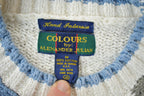 Vintage 1990s Alexander Julian Knit Crewneck Sweater /