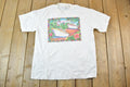 Vintage 1990s Panama Canal Laser Art Wear Souvenir Single Stitch T-Shirt