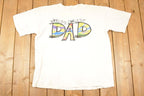 Vintage 1990s Worlds Coolest Dad Souvenir Travel T-Shirt Men's XL