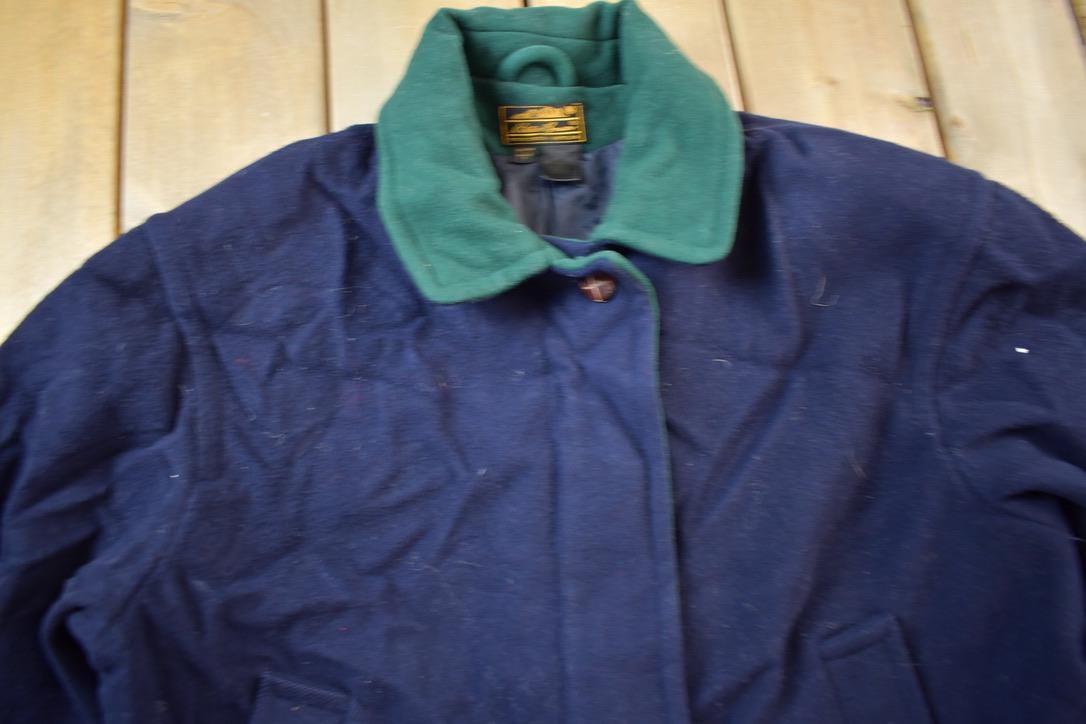 Vintage 1990s Eddie Bauer Women's Long Collared Winter Jacket Size L