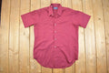 Vintage 1980s Arrow Kent Short Sleeve Button Up Shirt