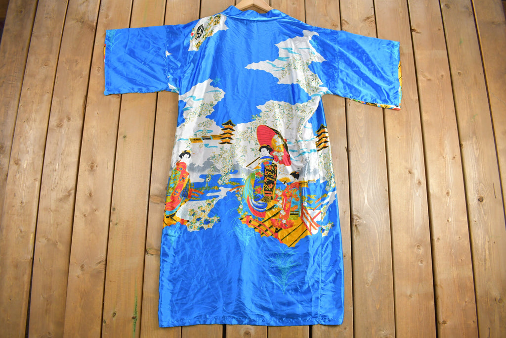 Vintage Japanese Silk Kimono Robe
