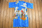 Vintage Japanese Silk Kimono Robe
