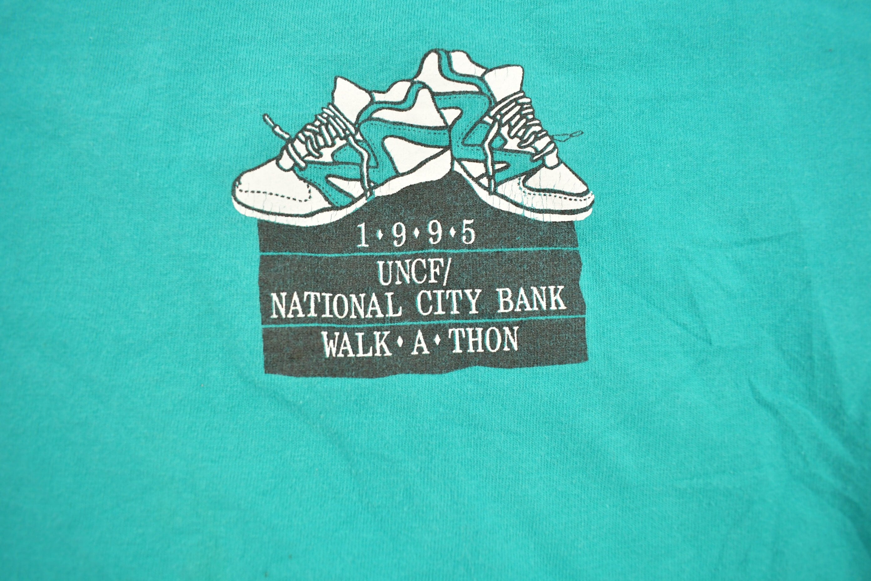 Vintage 1995 UNCF Walk-A-Thon Graphic T Shirt