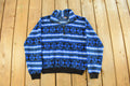 Vintage 1990s Fusion Quarter Zip Fleece Sweater Men's Small