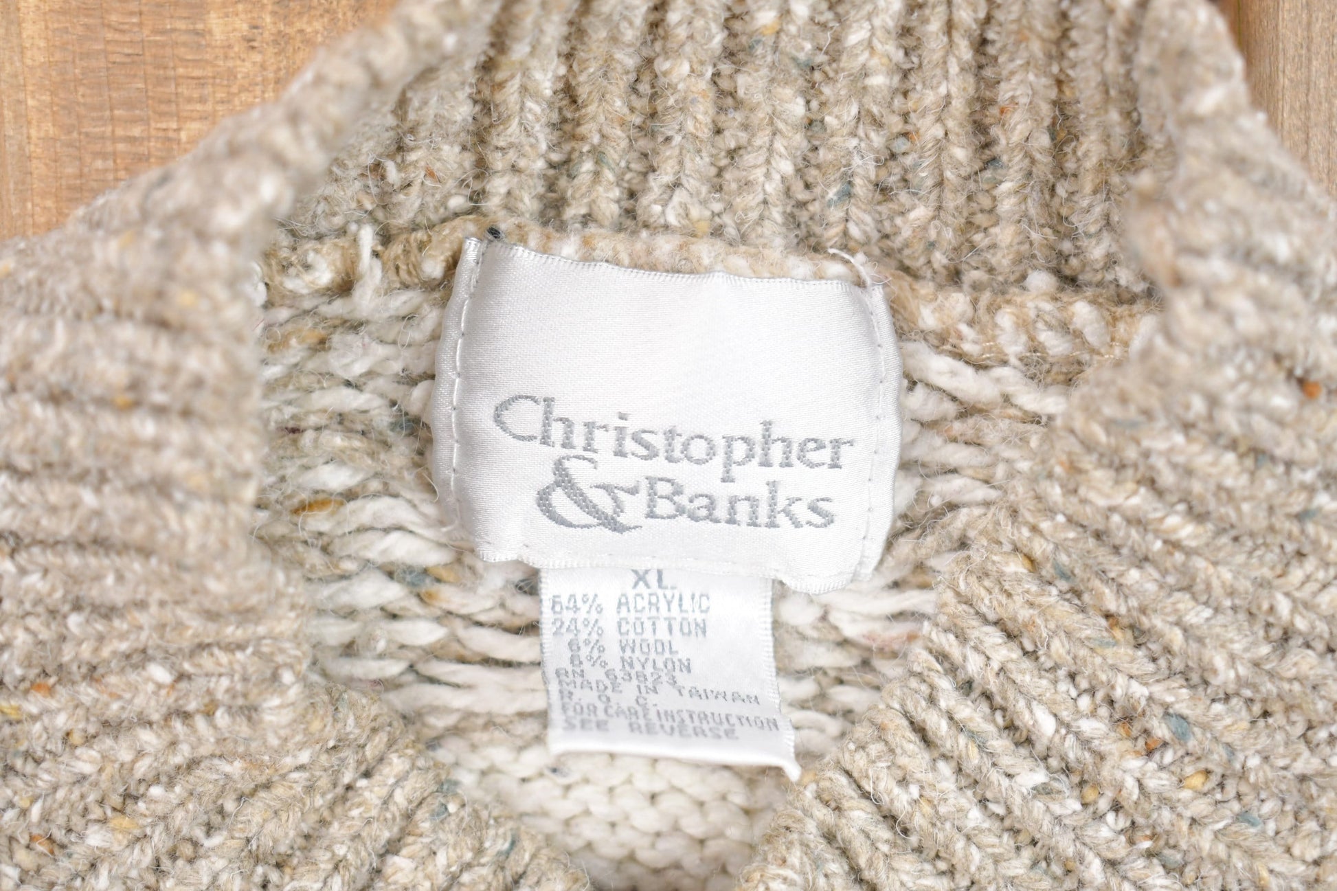 Vintage 1990s Christopher And Banks Knitted Sweater