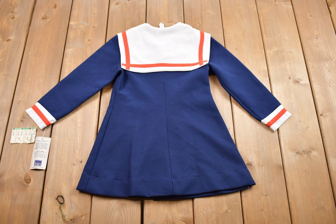 Vintage 1990s Sailor Button Up Shirt