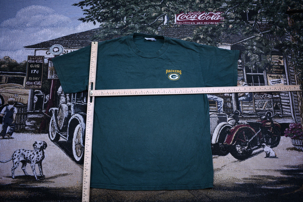 Vintage 1990s Green Bay Packers NFL Embroidered t Shirt