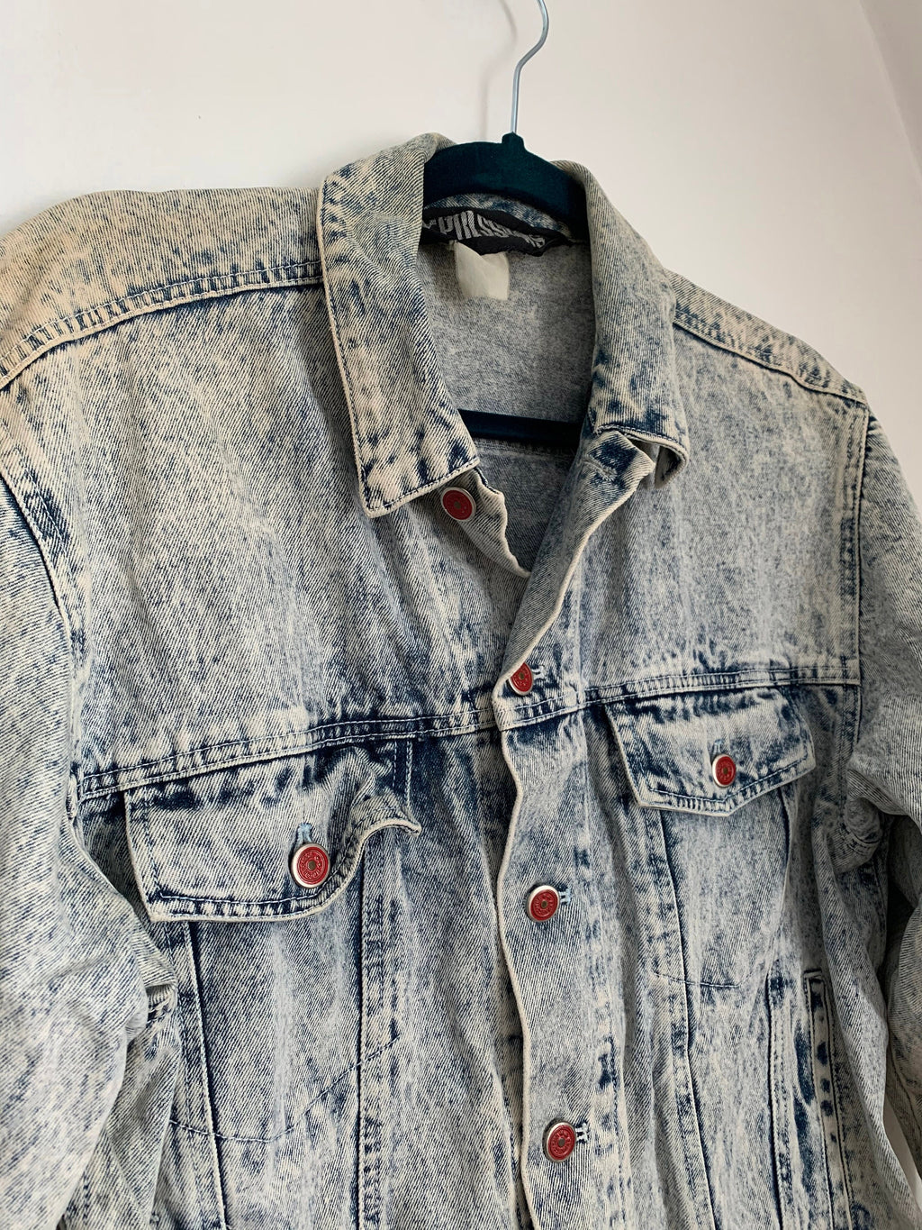 Acid Wash Denim Jacket