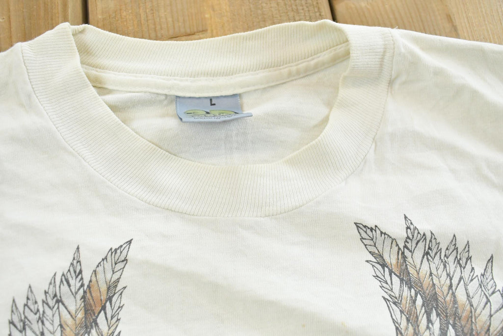 Vintage 1989 3D Emblem El Paso Texas Bald Eagle Harley-Davidson Motorcycles Long Sleeve T-Shirt Mens S /