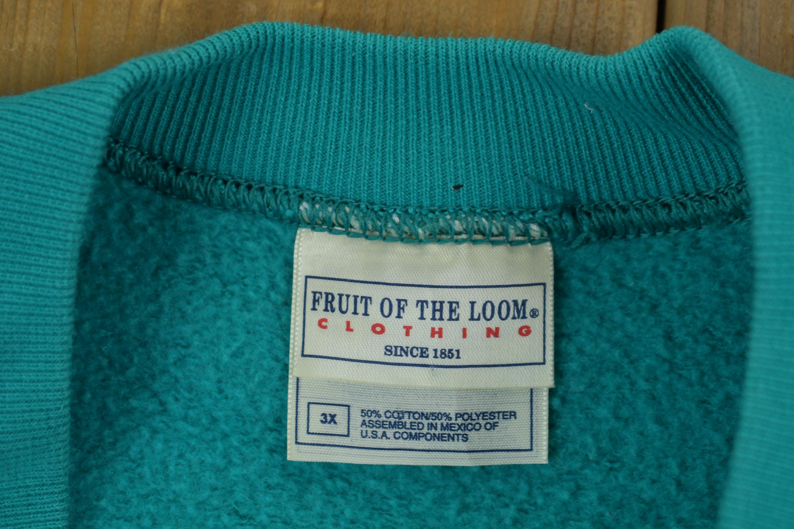 Vintage 1990s Fruit Of The Loom Crewneck Sweatshirt