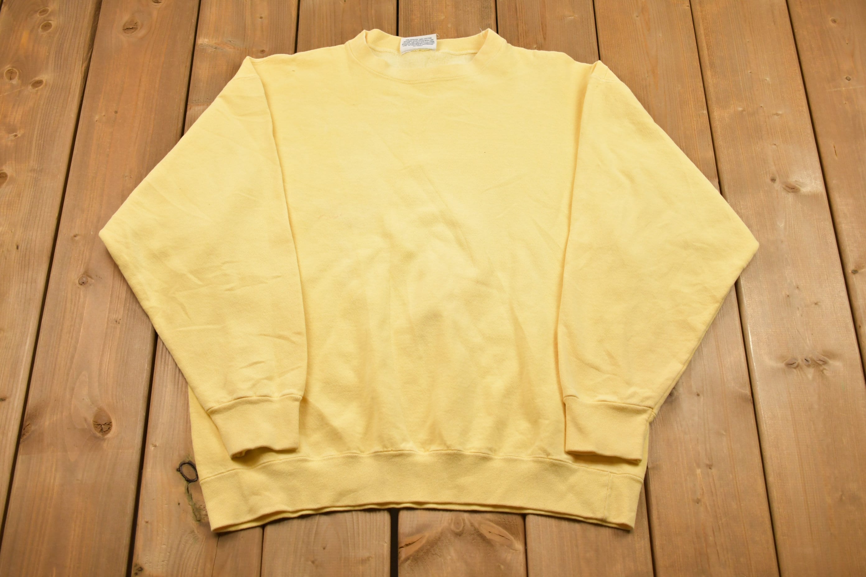 Vintage 1990s Blank Crewneck Sweatshirt