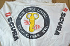 Vintage 1990s Scuba Bob Sotos Diving Gran Cayman BWI Crewneck Sweatshirt