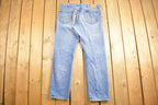 Vintage 1990's Lee Blue Jeans Size 35 x 30.5