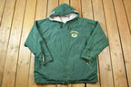 Vintage 1990s Green Bay Packers Reversible NFL Football Jacket
