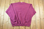 Vintage 1990s Classic American Wilderness Deer Outdoorsman Crew Neck Sweatshirt