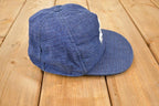 Vintage 1990s Labatt Blue Ice Snapback Trucker Hat / 90's Graphic Print Beer Cap
