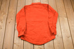 Vintage 1980s Mr. Leggs Wool Button Up Board Shirt