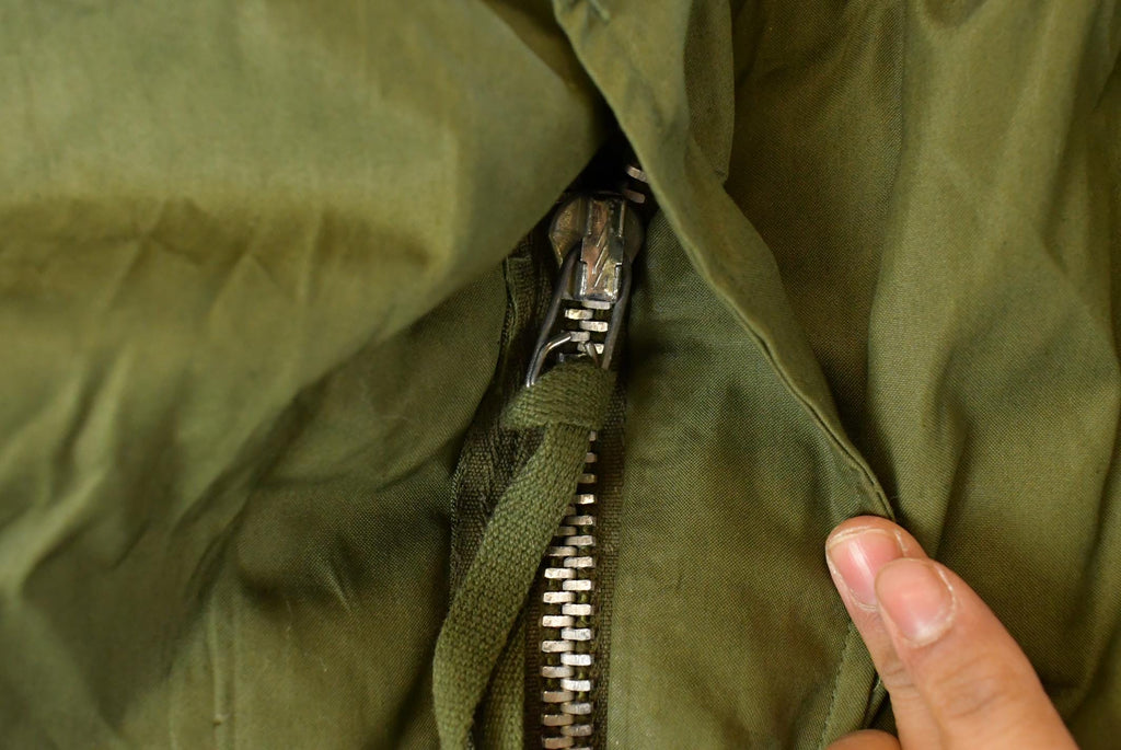 Vintage 1968 Military Hooded Lined Parka Jacket Men's Medium