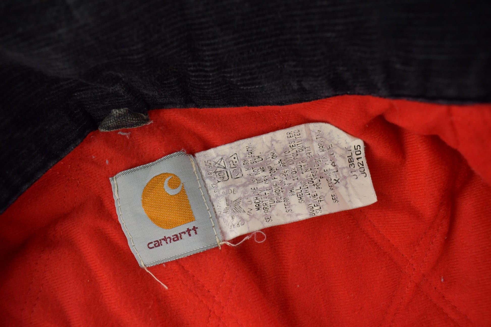 Vintage 1980s Carhartt Sun Faded Santa Fe Work Jacket