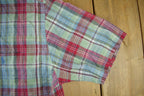 Vintage 1990s Ralph Lauren Checkered Short Sleeve Button Up Shirt