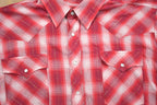 Vintage 1990s GS Sport Western Plaid Button Up Shirt