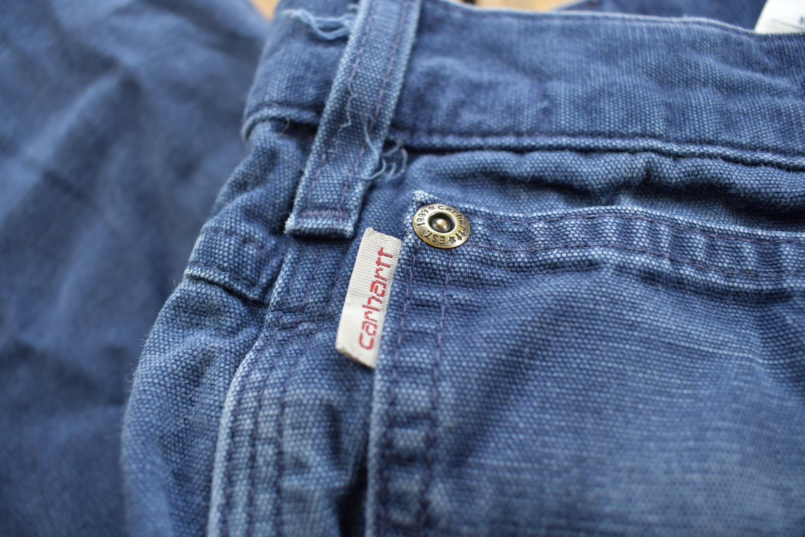 Vintage 1990s Carhartt Loose Fit Work Pants Size 36x34