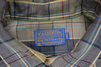 Vintage 1970s Pendleton Plaid Button Up Shirt