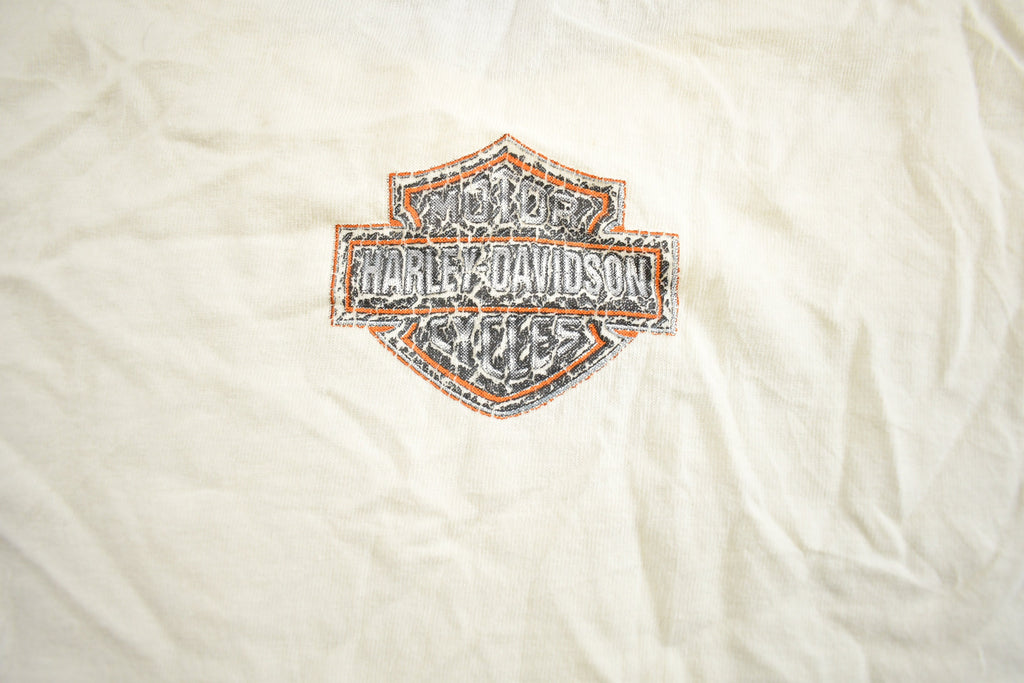 Vintage 1990s Harley Davidson Hard Metal Fusion T-Shirt Made In USA