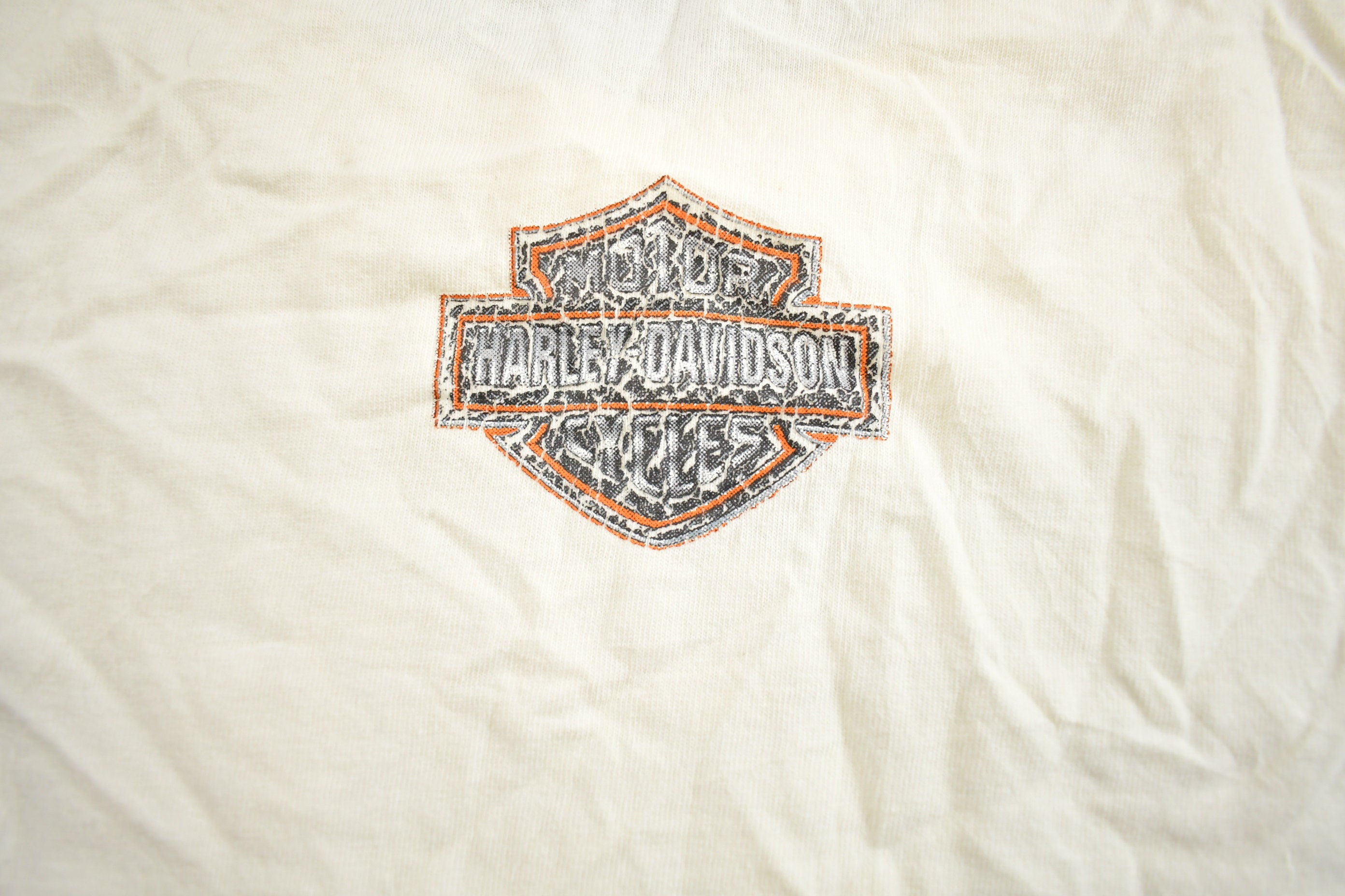 Vintage 1990s Harley Davidson Hard Metal Fusion T-Shirt Made In USA