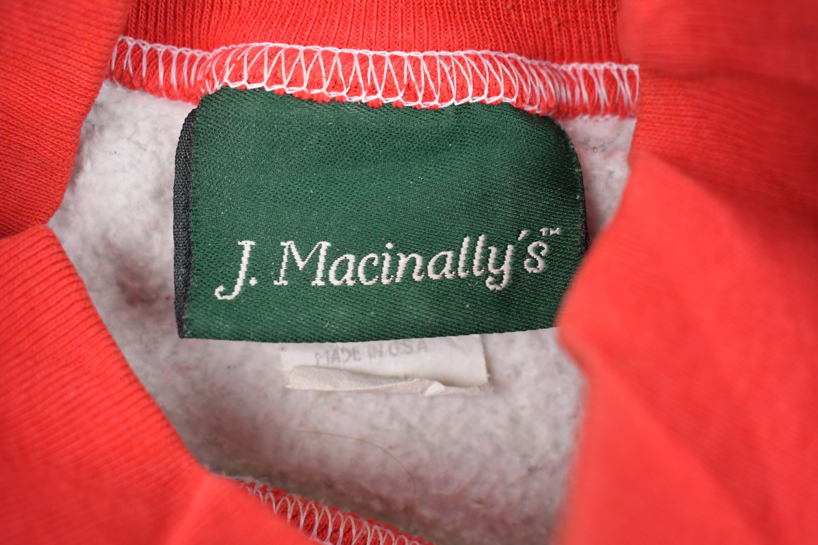 Vintage 1990s J. Macinally Crewneck Blue Jay Sweatshirt