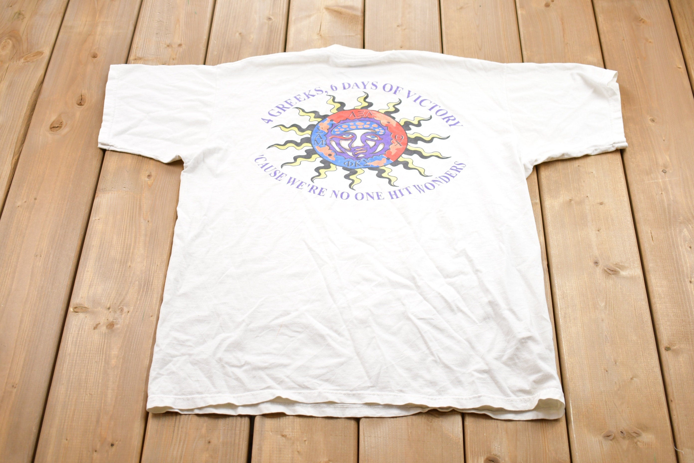 Vintage 1998 University of Ohio Greek Week Collegiate T-Shirt