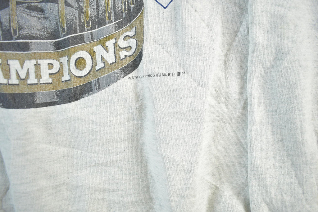 Vintage 1991 Minnesota Twins World Champions MLB Crewneck Sweatshirt Men's XL