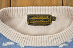 Vintage 1990s Eddie Bauer Farm Knit Crewneck Sweater