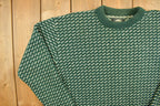 Vintage 1990s Roots Knit Crewneck Sweater
