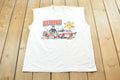 Vintage 1990s Dare to Resist Drugs And Violence Dare Niagara Sheriff Cutoff Tank Top T-Shirt Men's L