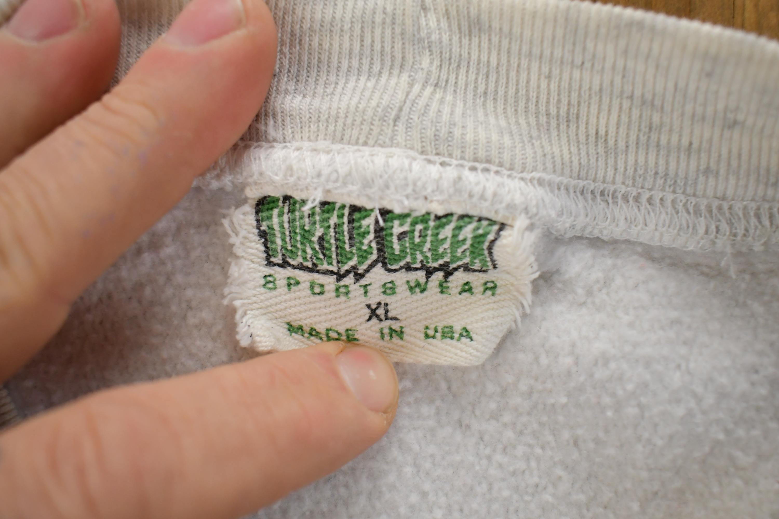 Vintage 1990s Turtle Creek Heavyweight Pitt Crewneck Sweatshirt