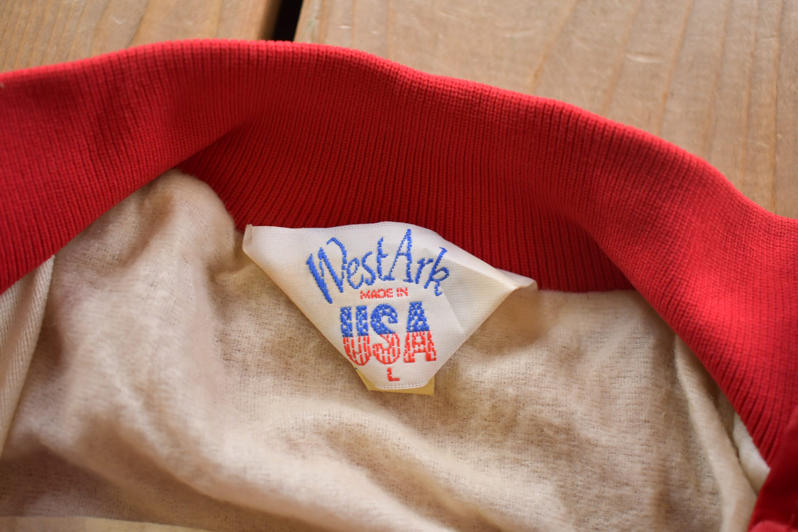Vintage 1980s Bill Eliott Satin Racing Bomber